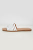 LOW-CUT LEATHER MULES