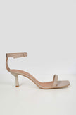 THIN STRAPPY HEELED SANDALS