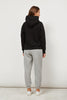 CROPPED FLEECE HOODIE