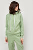 CROPPED FLEECE HOODIE
