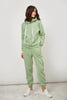 CROPPED FLEECE HOODIE