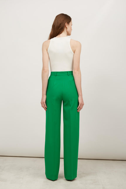STRAIGHT-LEG TROUSERS