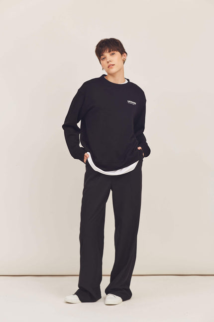 JERSEY SWEATSHIRT WITH 