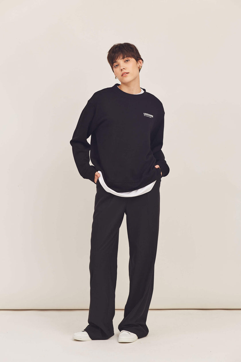JERSEY SWEATSHIRT WITH 