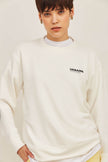 JERSEY SWEATSHIRT WITH 