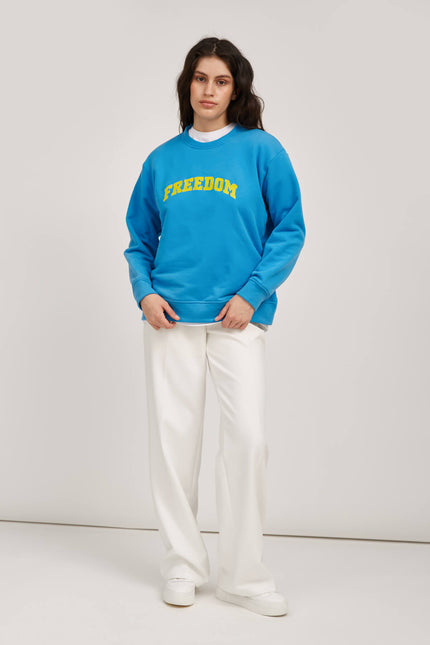 NEW JERSEY SWEATSHIRT WITH PRINT 