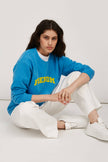 NEW JERSEY SWEATSHIRT WITH PRINT 
