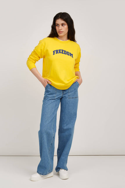 ERSEY SWEATSHIRT WITH PRINT 