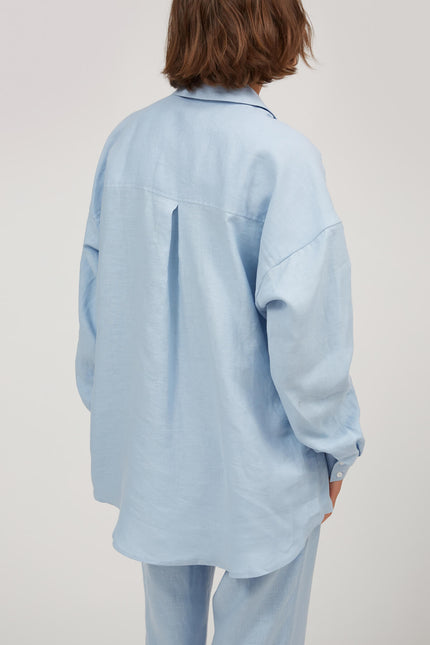 LOOSE-FIT LINEN SHIRT