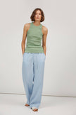 LOOSE-FIT PANTS WITH LINEN