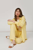 LOOSE-FIT PANTS WITH LINEN