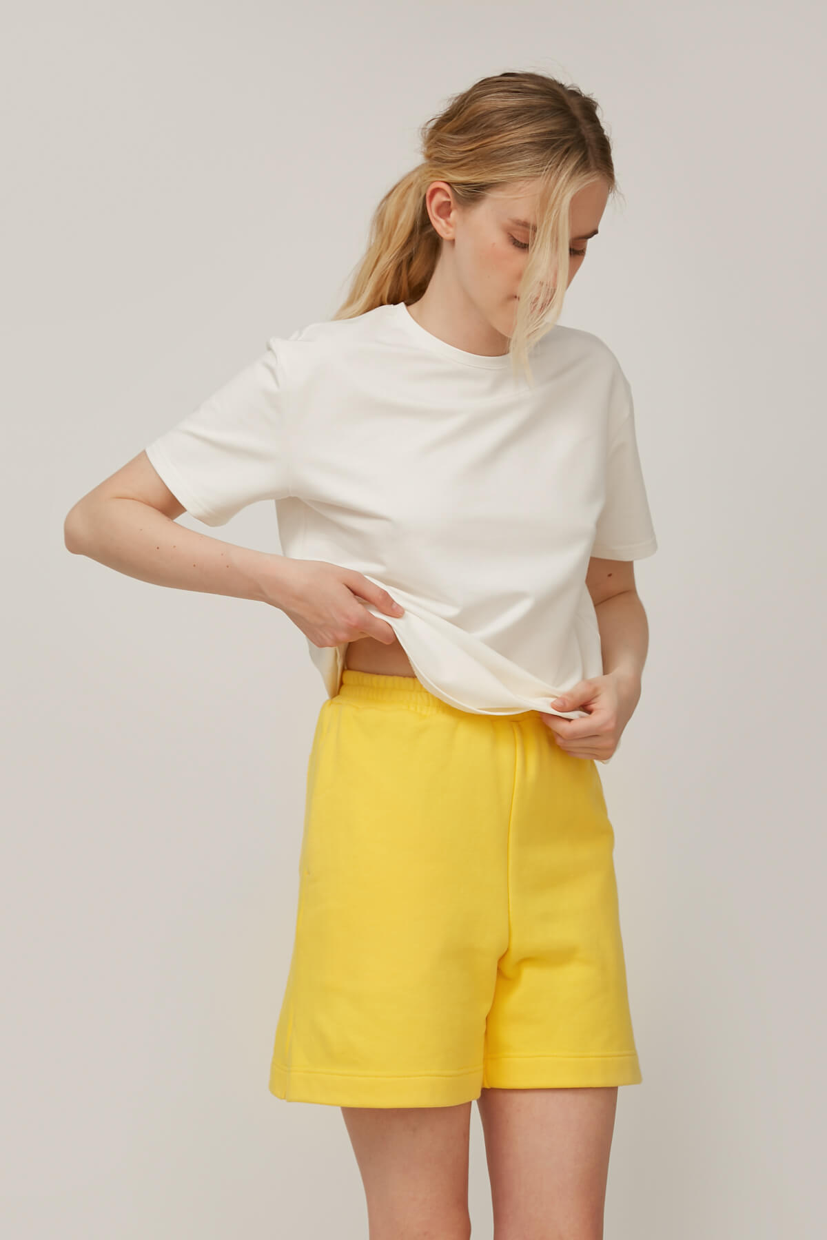 LOOSE-FIT JERSEY SHORTS