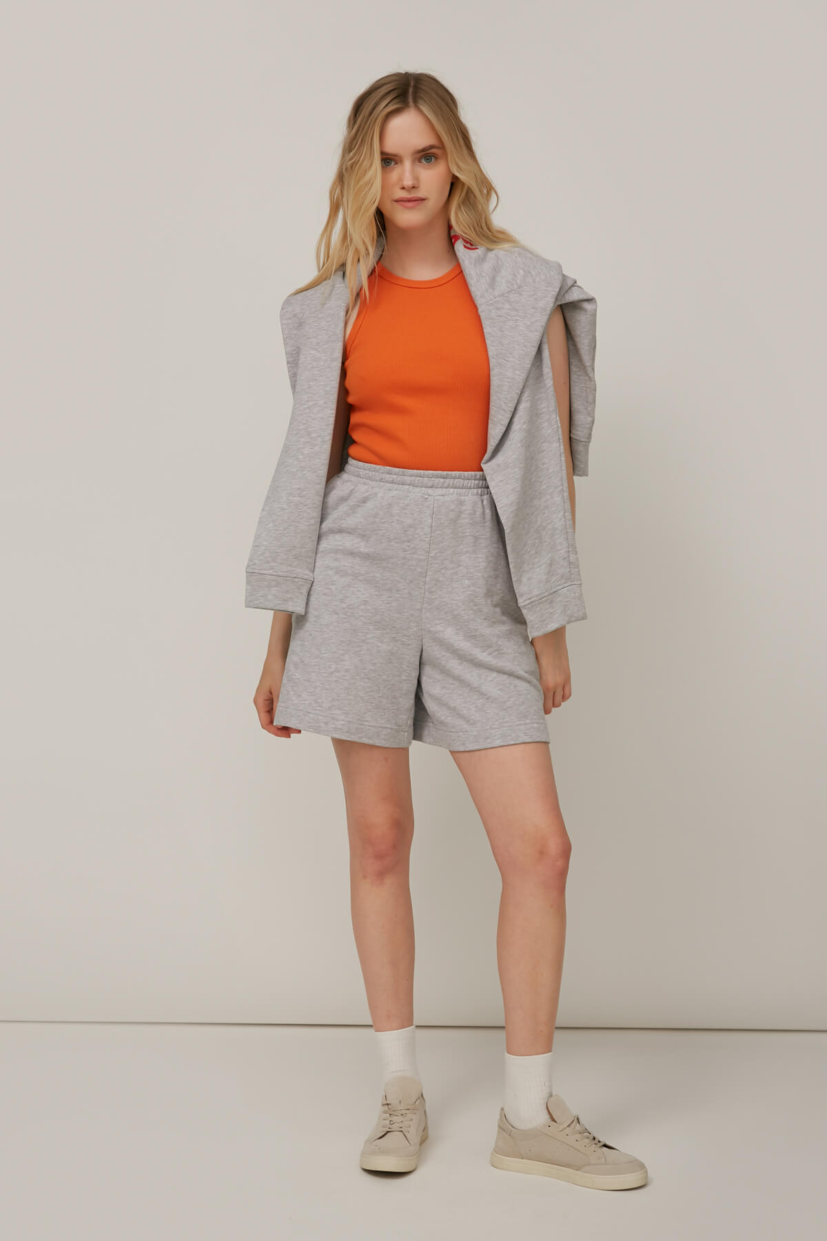 LOOSE-FIT JERSEY SHORTS