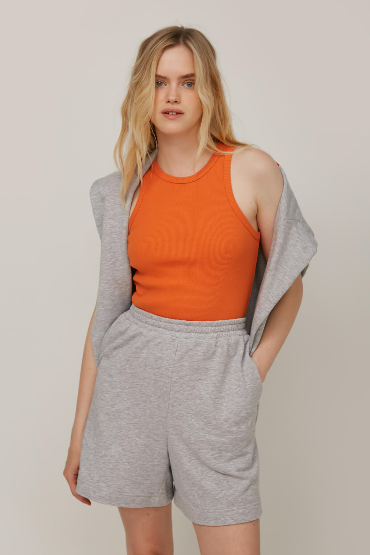 LOOSE-FIT JERSEY SHORTS