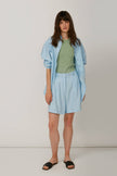 HIGH-WAISTED LOOSE-FIT SHORTS