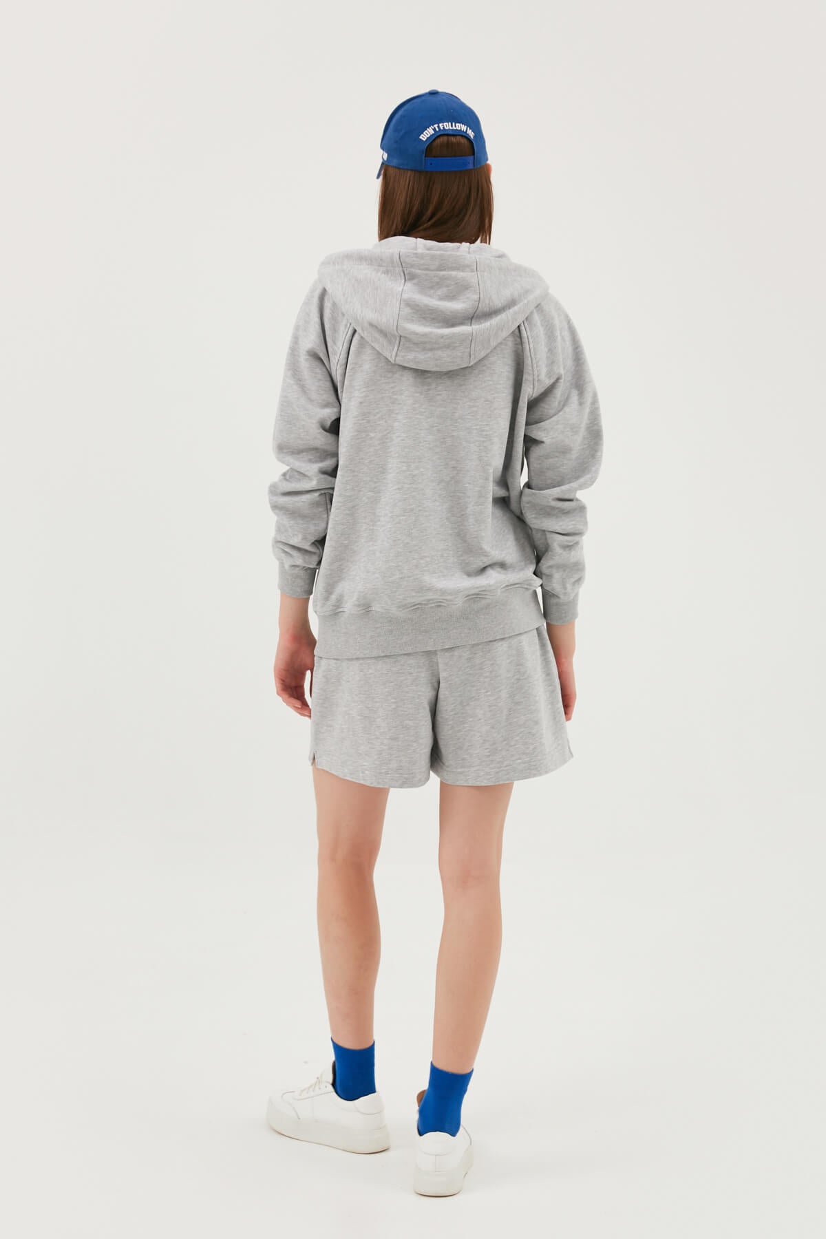 ZIP JERSEY HOODIE