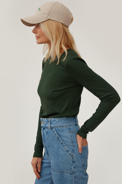 GREEN JERSEY JUMPER