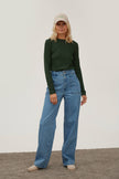 GREEN JERSEY JUMPER