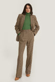 WIDE-LEG ELONGATED TROUSERS WITH WOOL