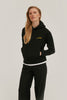 JERSEY HOODIE WITH 