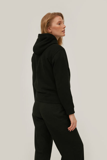 JERSEY HOODIE WITH 