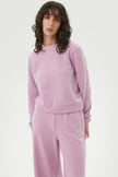 CROPPED JERSEY SWEATSHIRT