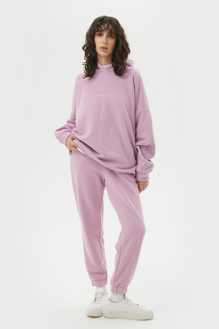 OVERSIZE JERSEY HOODIE 