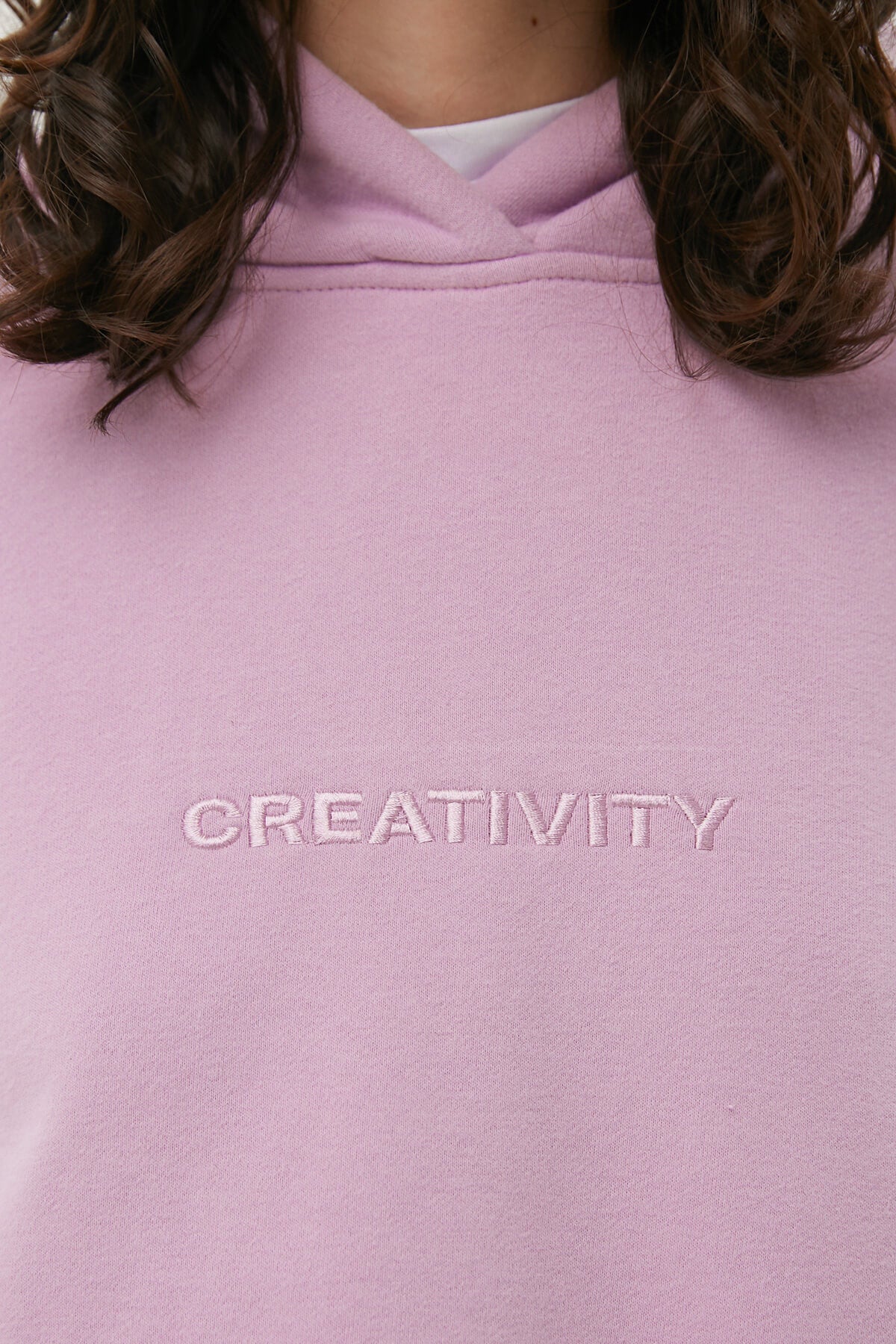 OVERSIZE JERSEY HOODIE 