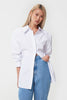 SLIM FIT WHITE COTTON SHIRT