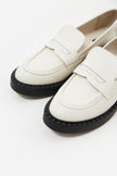 LOAFERS ON A MASSIVE SOLE MADE OF GENUINE LEATHER