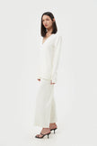 MILKY JERSEY V-NECK JUMPER