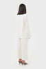 MILKY JERSEY V-NECK JUMPER
