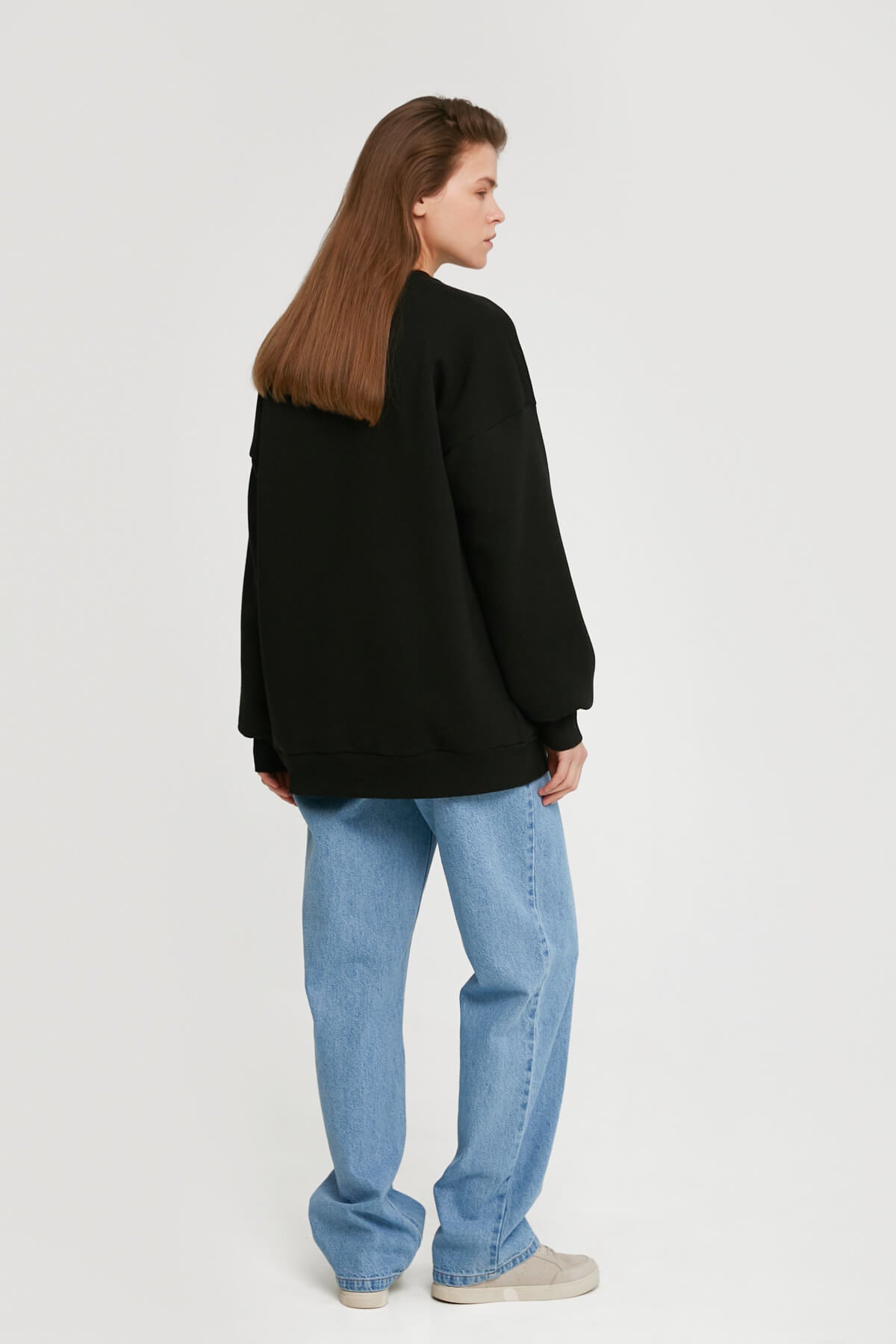 SWEATSHIRT WITH FLEECE