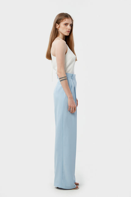 PALAZZO PANTS MADE OF SUIT FABRIC