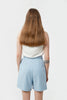 SHORTS MADE OF SUIT FABRIC