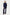 NAVY BLUE LOOSE FIT VISCOSE SHIRT