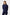 NAVY BLUE LOOSE FIT VISCOSE SHIRT