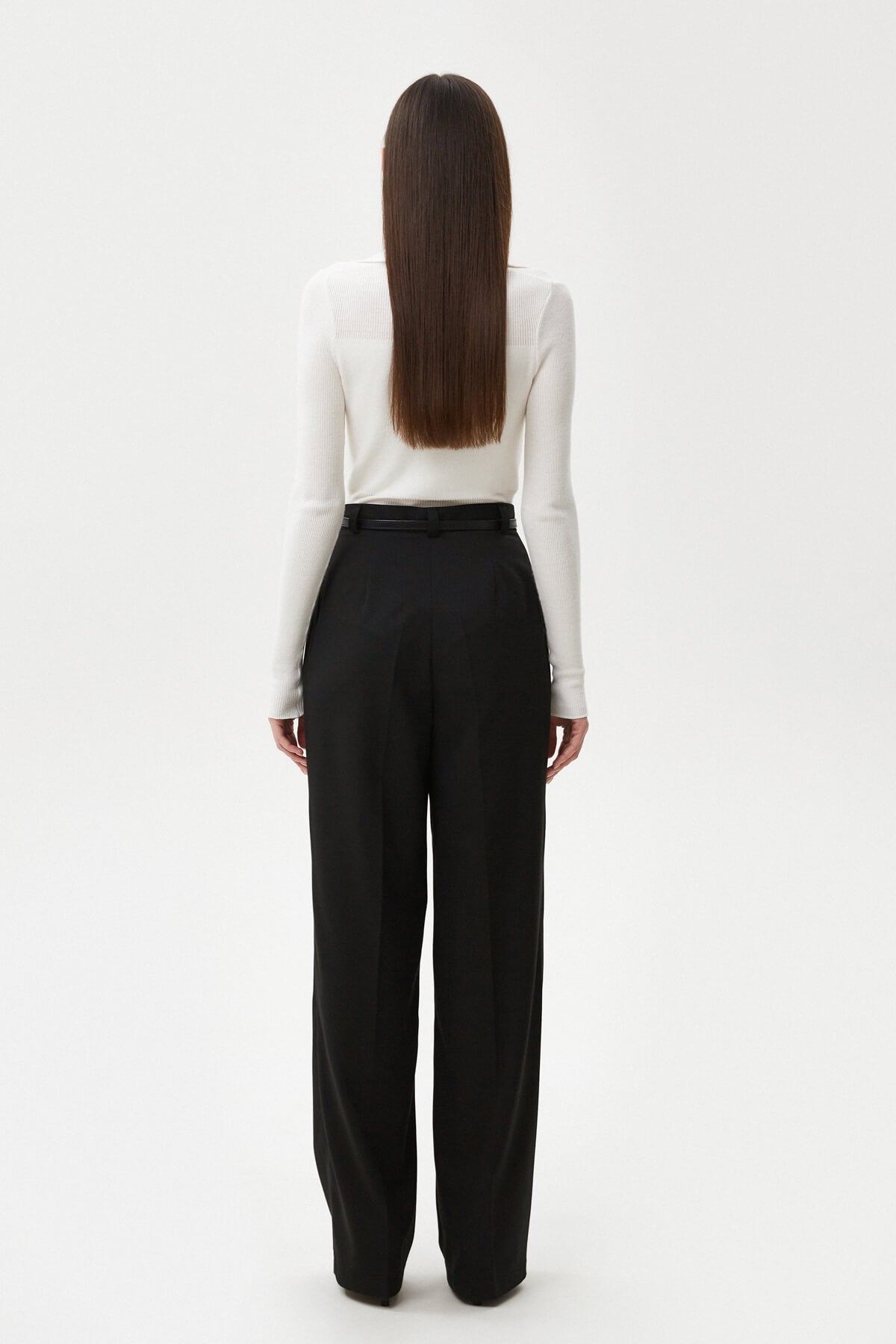 PALAZZO PANTS MADE OF SUIT FABRIC