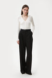 PALAZZO PANTS MADE OF SUIT FABRIC