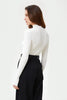 KNITTED RIBBED JUMPER WITH VISCOSE
