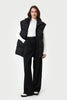 KNITTED RIBBED JUMPER WITH VISCOSE