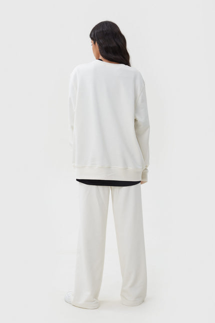 LOOSE FIT JERSEY PANTS