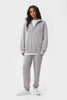 SWEATSHIRT WITH ZIPPED COLLAR