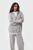 SWEATSHIRT WITH ZIPPED COLLAR