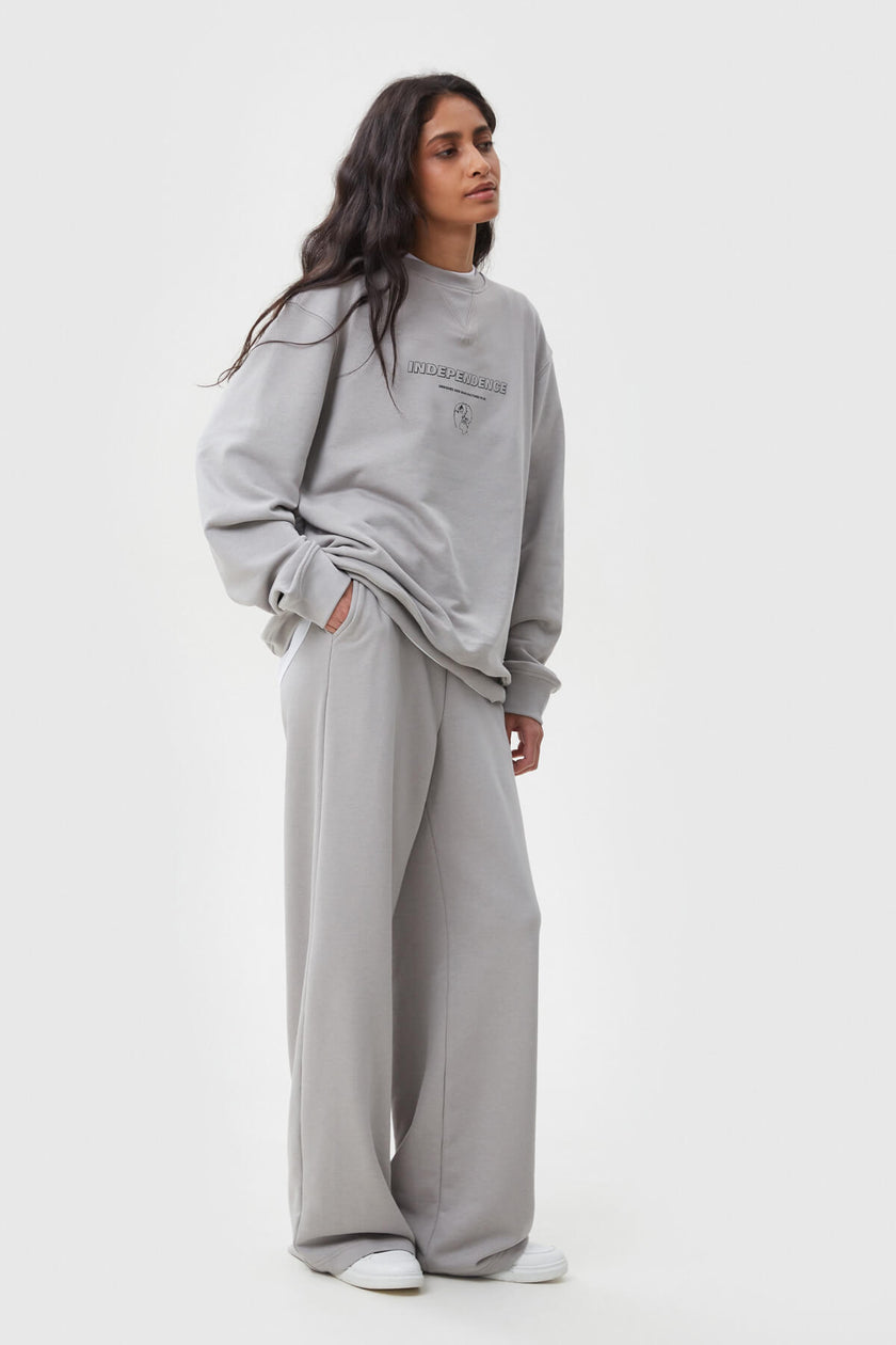 LOOSE FIT JERSEY PANTS