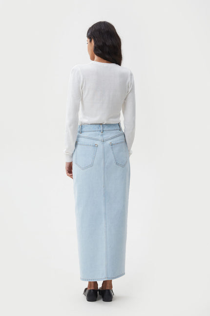 MILKY KNITTED COTTON JUMPER