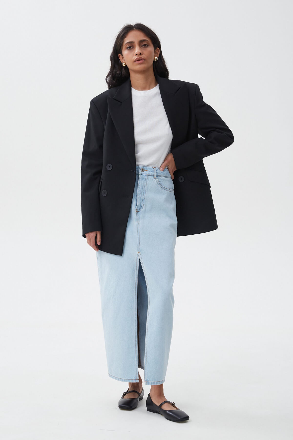 MILKY KNITTED COTTON JUMPER