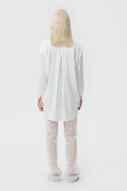 FLARED LACE PANTS