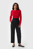 KNITTED COTTON JUMPER