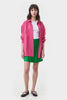 FUCHSIA LOOSE-FIT VISCOSE SHIRT